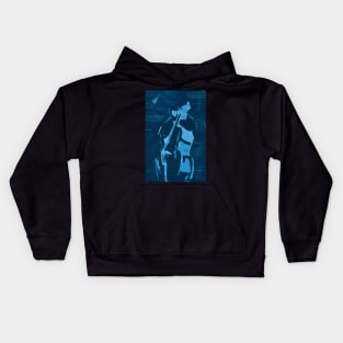 Jazz Contrabass Poster Kids Hoodie